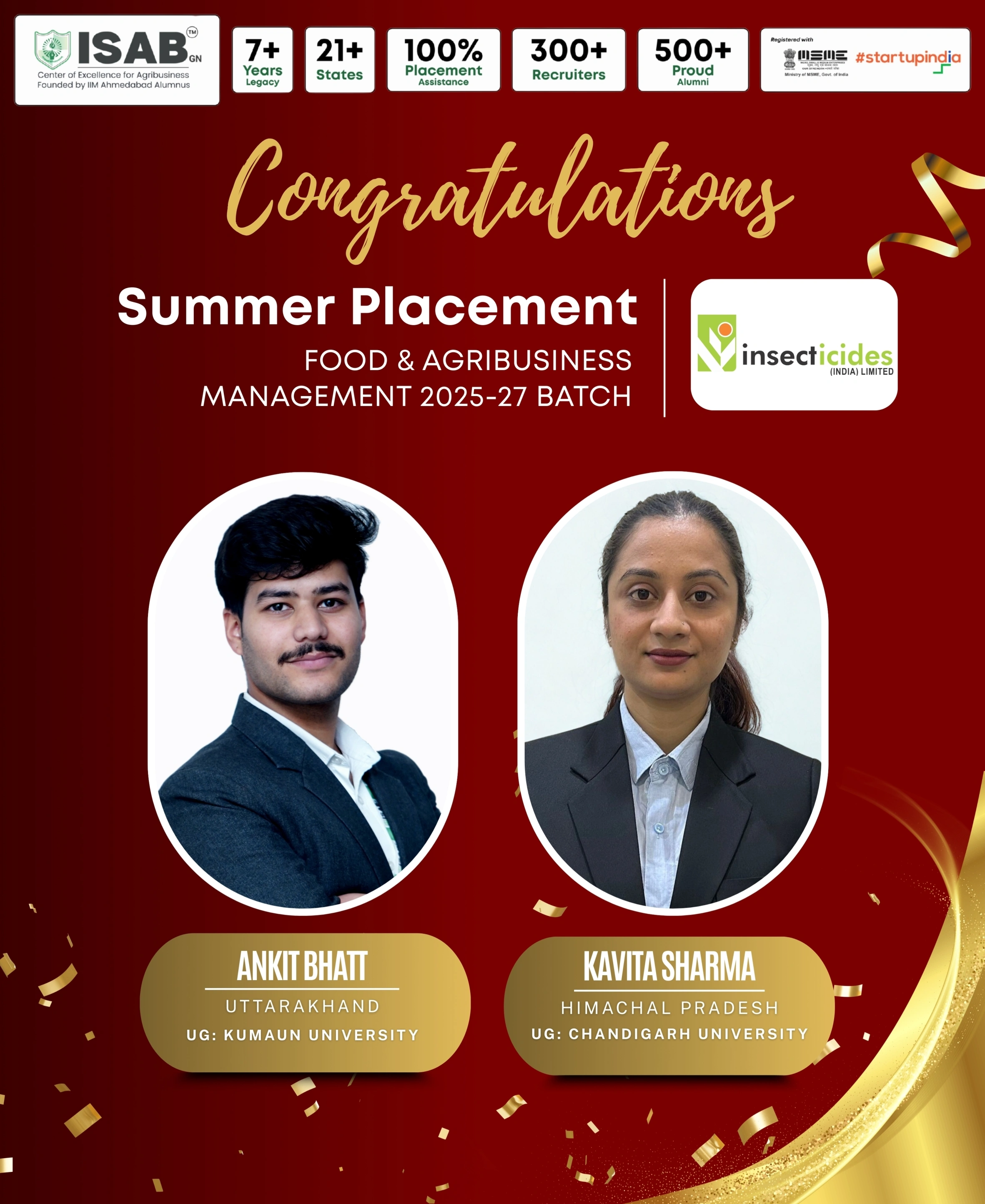 Summer placement poster 10