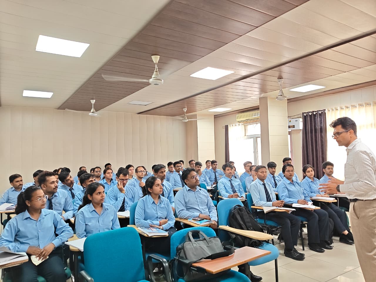 Welcoming Future Leaders: Orientation Session for CABM First-Year Students, Pantnagar