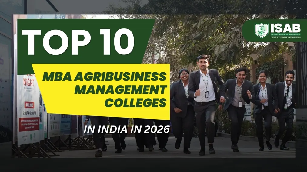 Top 10 MBA Agribusiness Management Colleges in India 2026