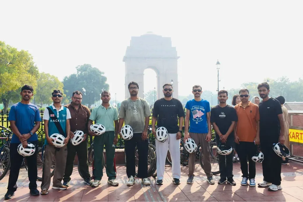 Pedalling Beyond Limits: ISAB Sports Club Completes 90 KM Cycling Ride to India Gate, September 2026